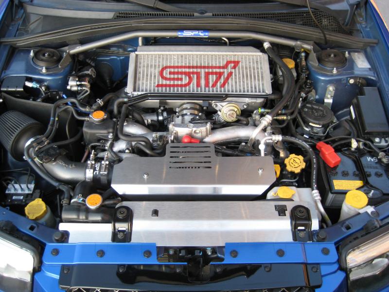 (03-11) Forester - Alternator Cover (Brushed)